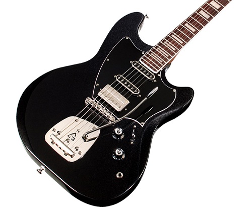 Guild Surfliner Deluxe Black Metallic | Music Folk St. Louis