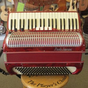 Paolo Soprani 17 1/2" Piano Accordion
