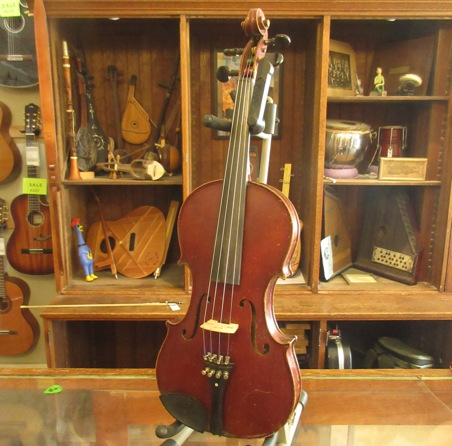 Unlabeled German 4/4 Violin - Image 3