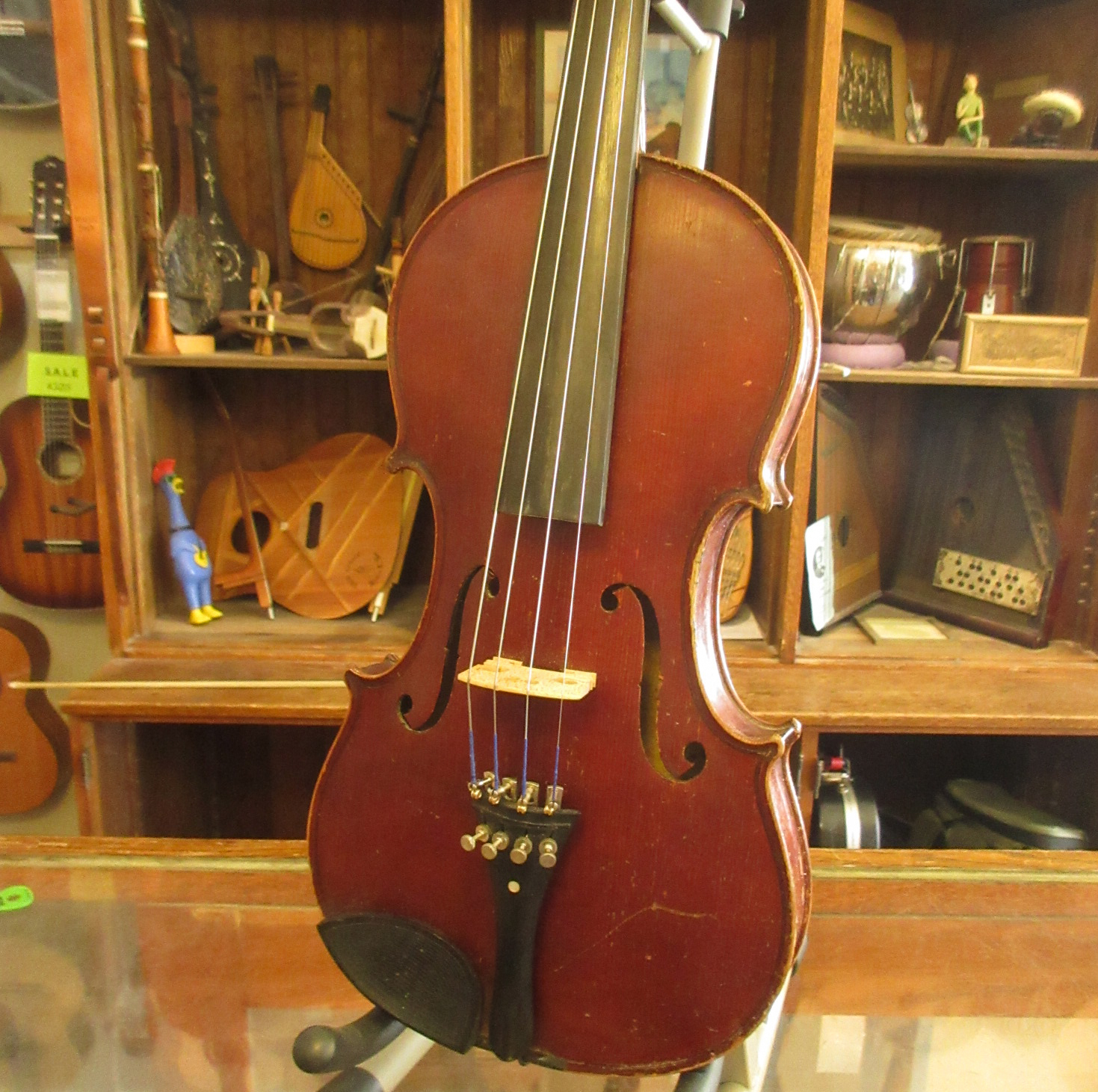 Unlabeled German 4/4 Violin - Image 6