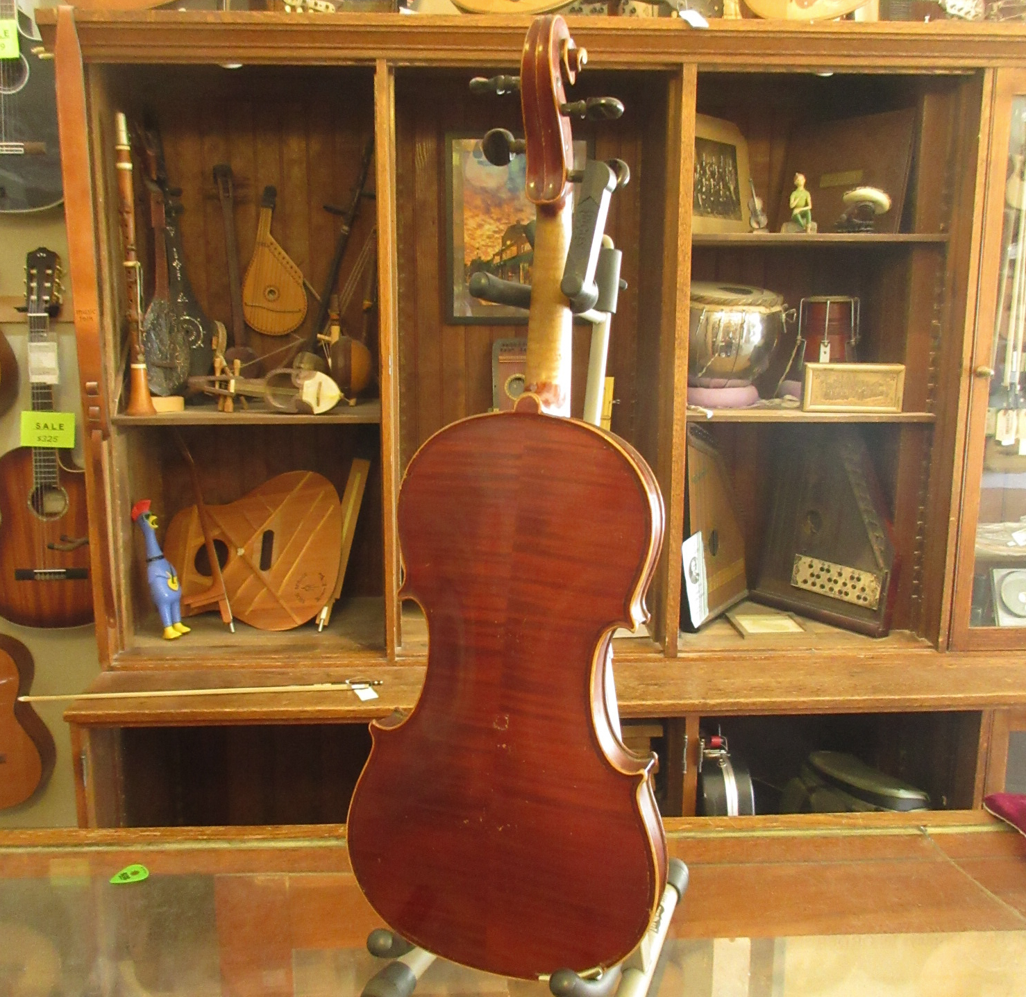Unlabeled German 4/4 Violin - Image 9