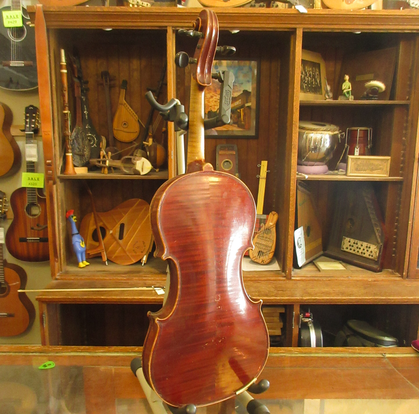 Unlabeled German 4/4 Violin - Image 8
