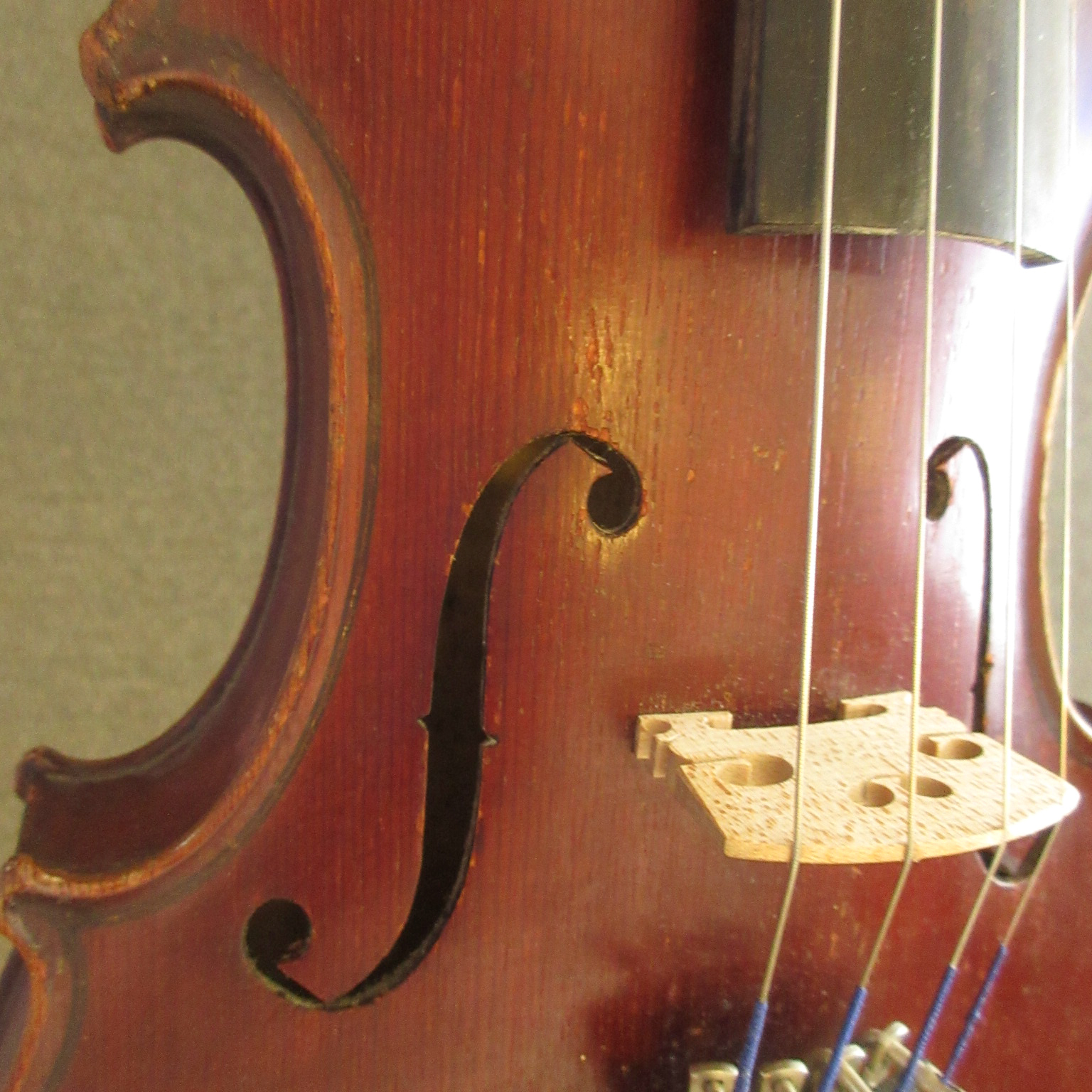 Unlabeled German 4/4 Violin - Image 15