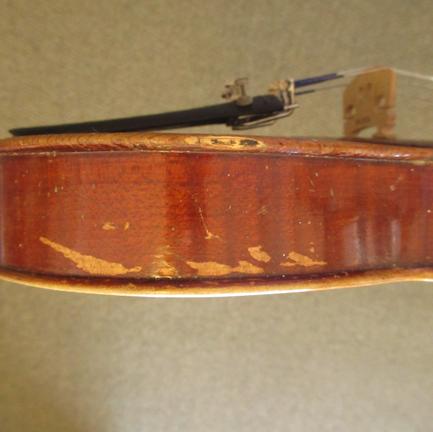Unlabeled German 4/4 Violin - Image 21