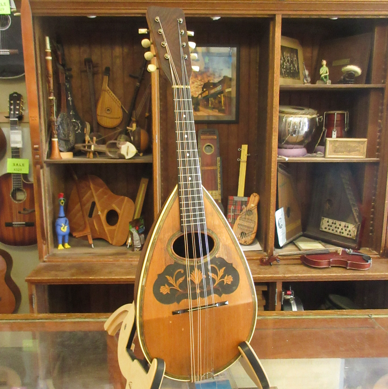 Unlabeled Bowlback Mandolin c.1910's - Image 2