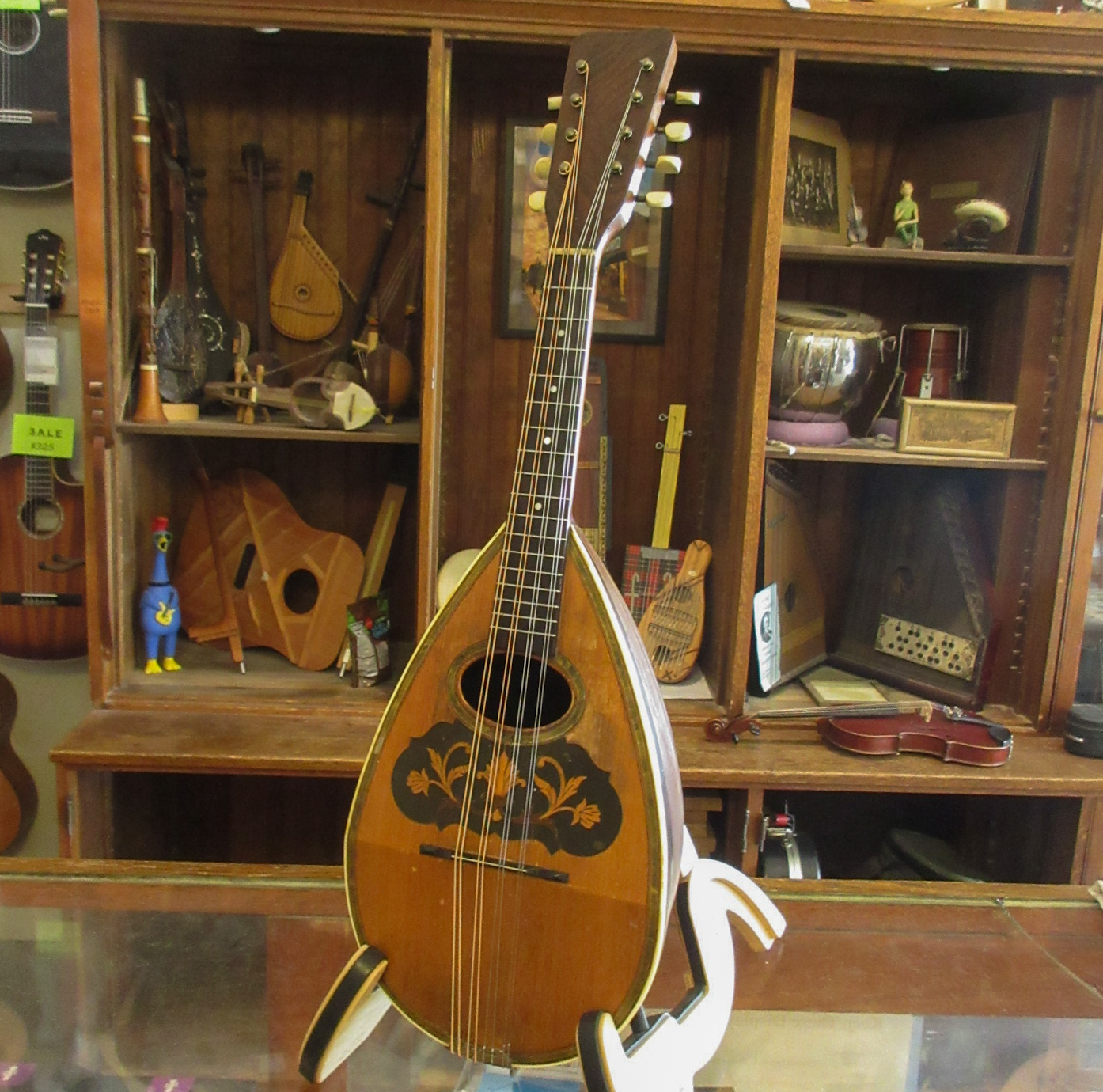 Unlabeled Bowlback Mandolin c.1910's - Image 3