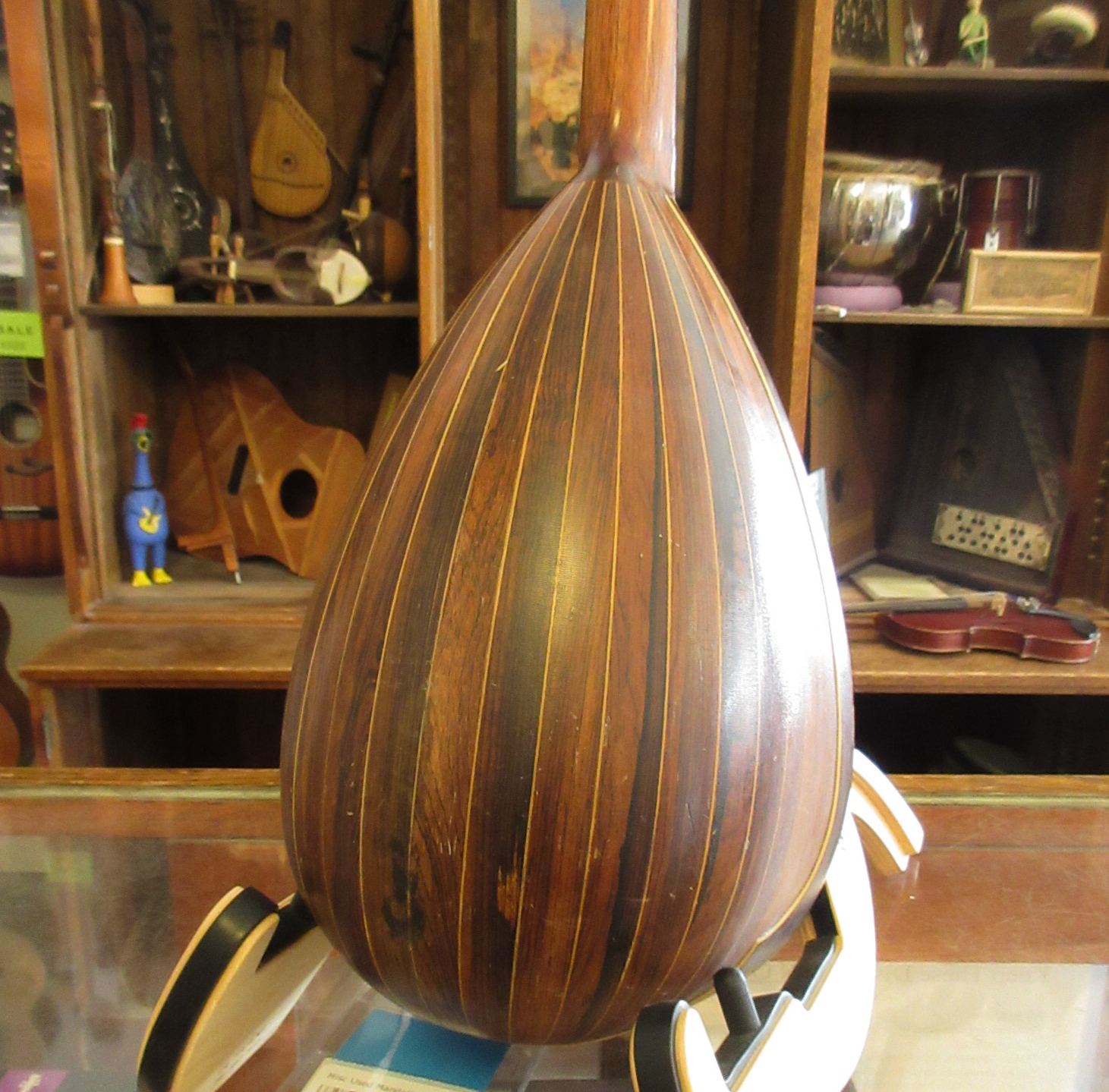 Unlabeled Bowlback Mandolin c.1910's - Image 11
