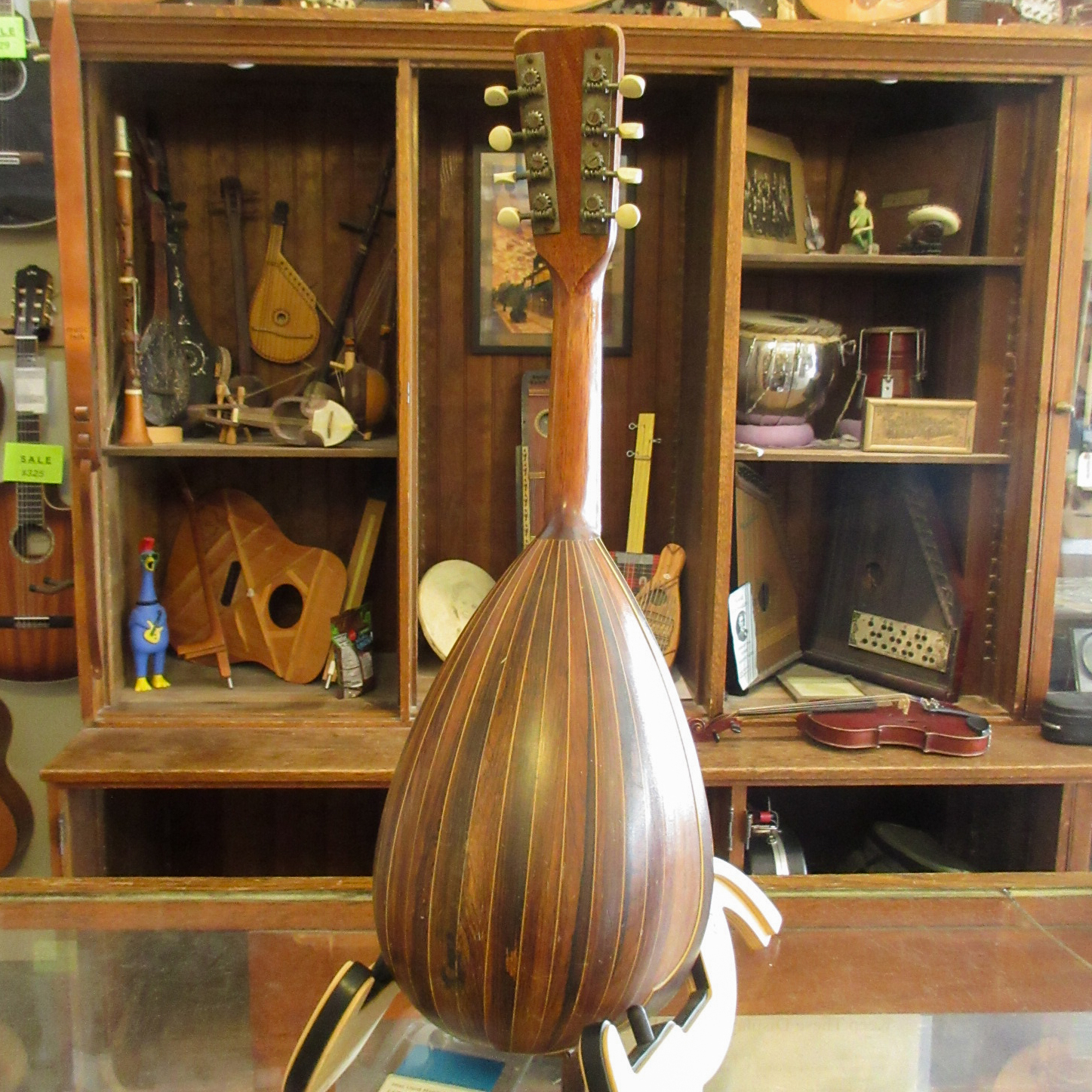 Unlabeled Bowlback Mandolin c.1910's - Image 9