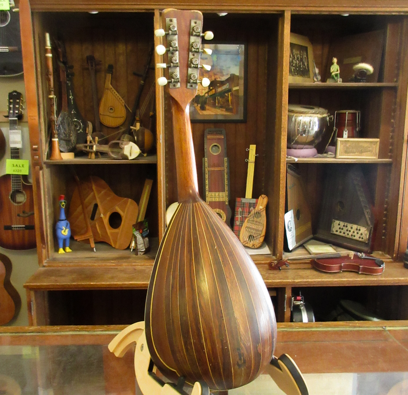 Unlabeled Bowlback Mandolin c.1910's - Image 8