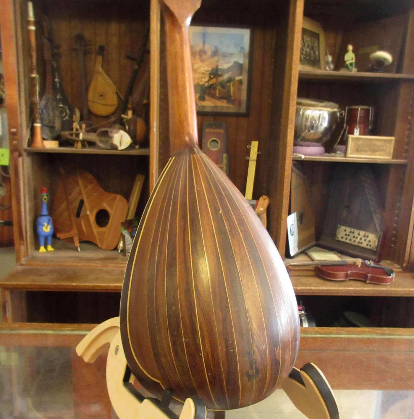Unlabeled Bowlback Mandolin c.1910's - Image 10