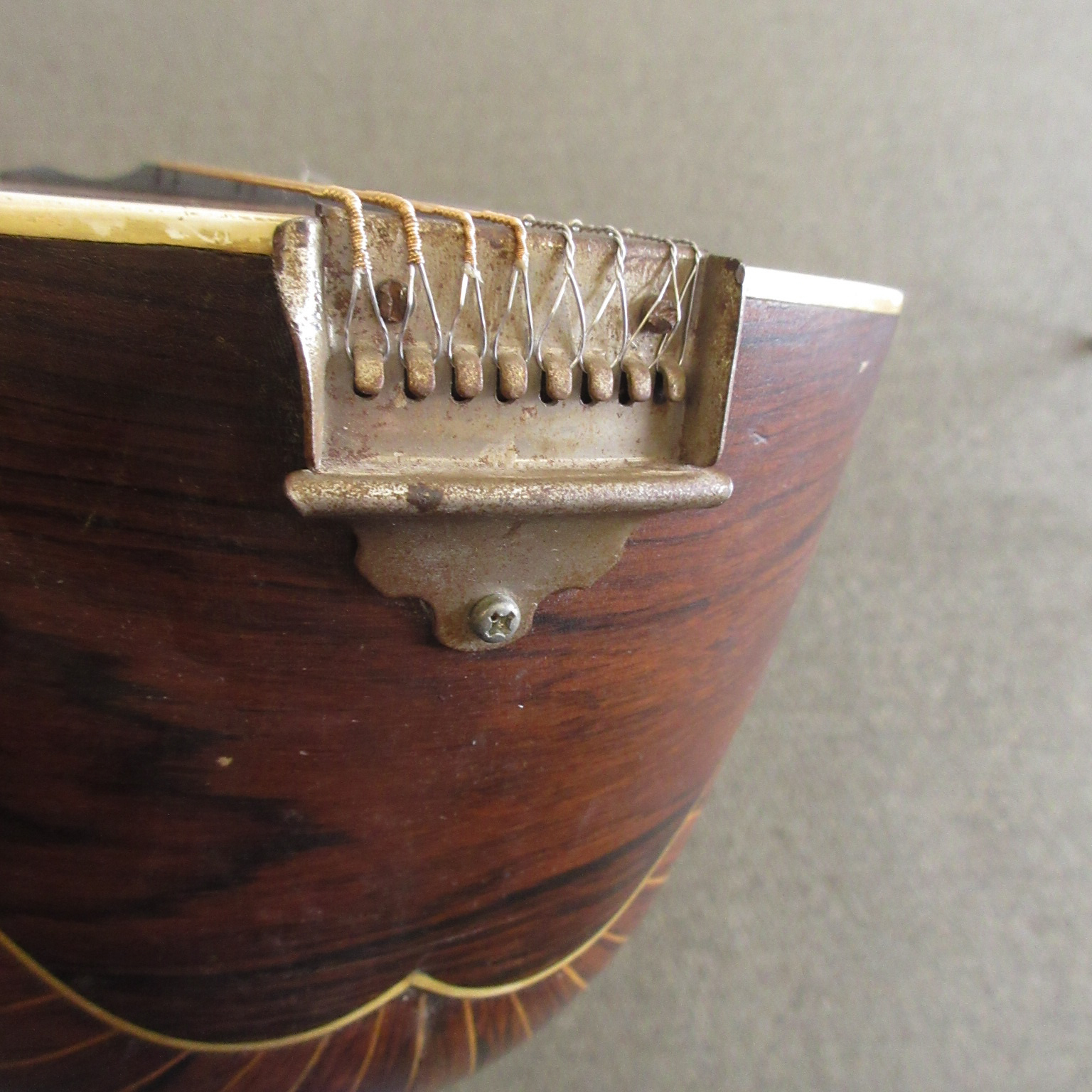 Unlabeled Bowlback Mandolin c.1910's - Image 18