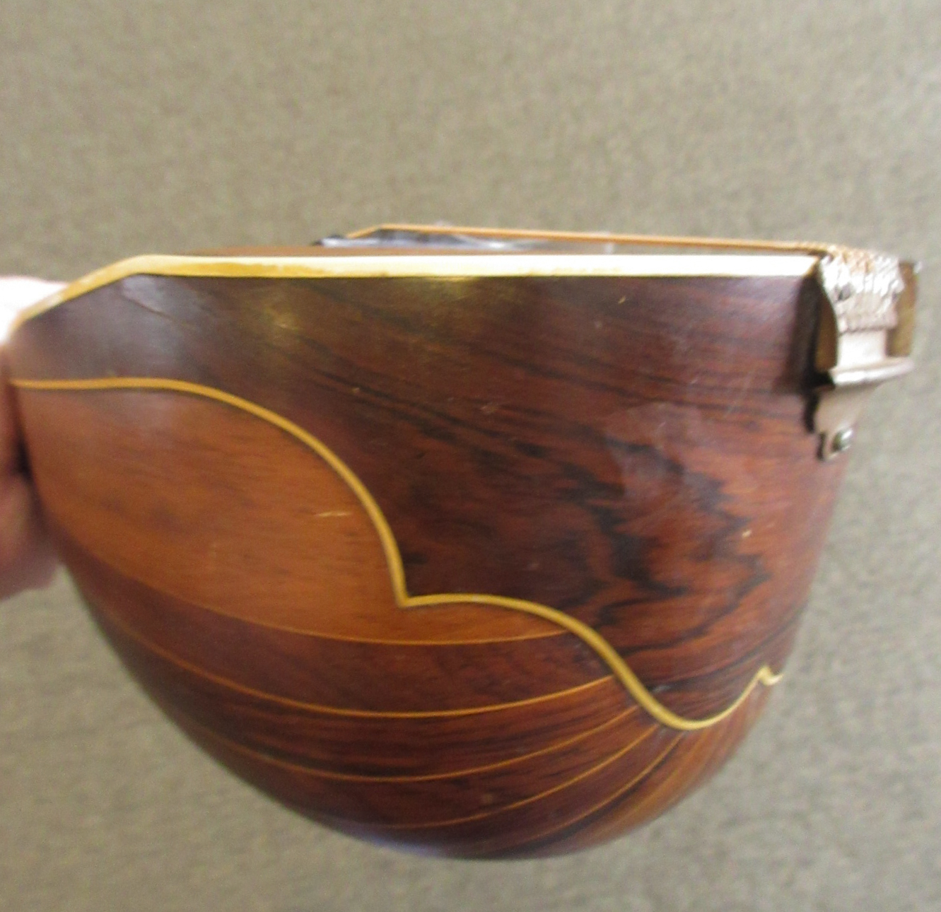 Unlabeled Bowlback Mandolin c.1910's - Image 21