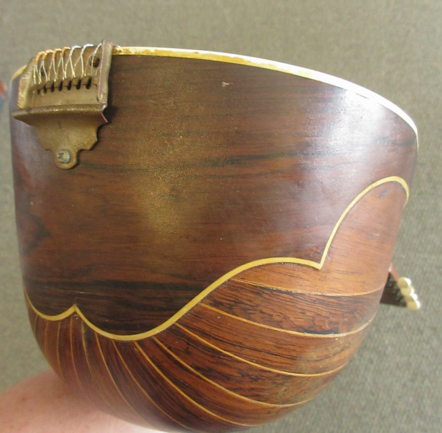 Unlabeled Bowlback Mandolin c.1910's - Image 22