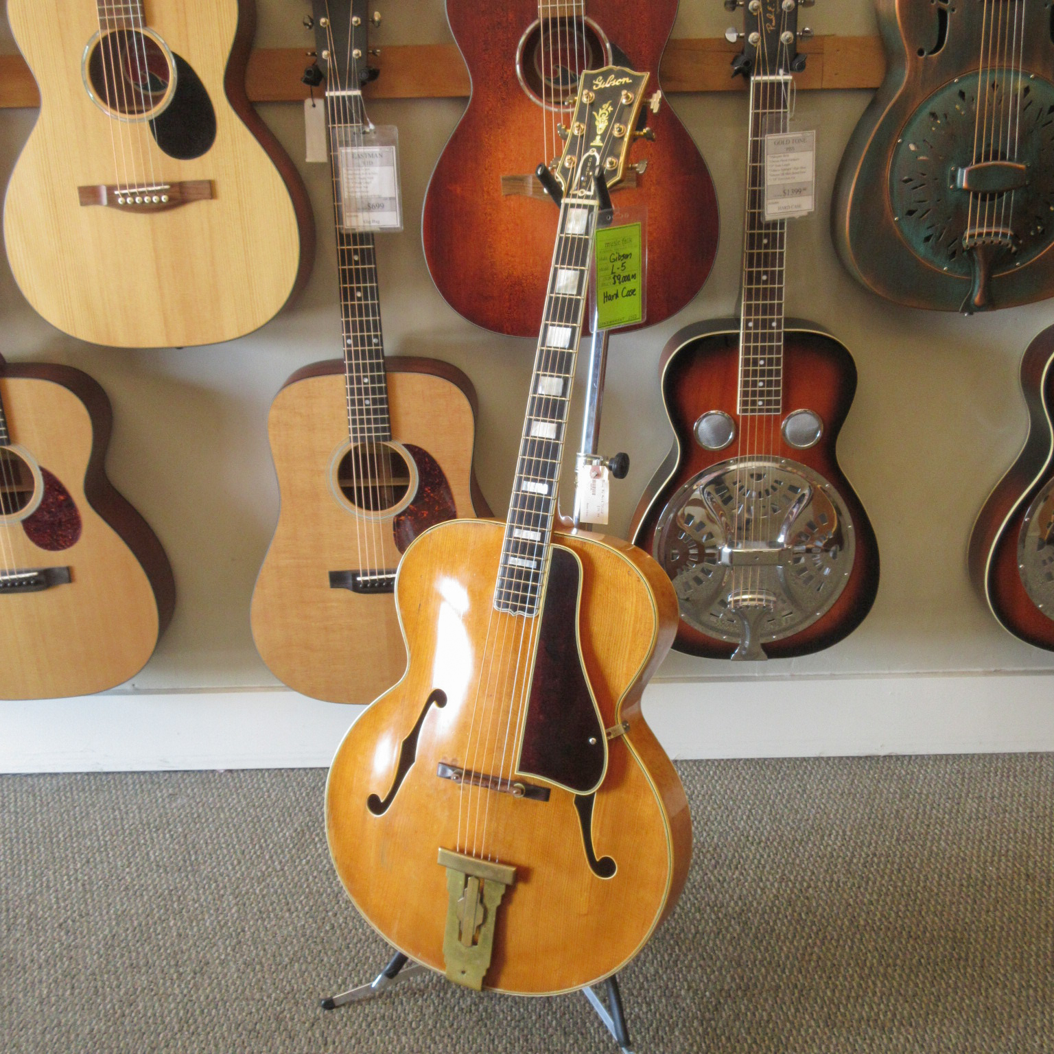 Gibson L-5 Archtop Blonde 1948 - Image 3