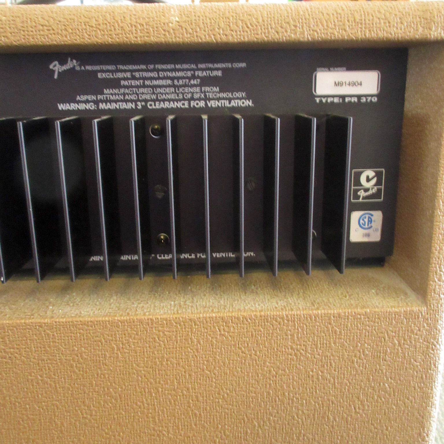 Fender Acoustasonic PR370 SFX - Image 8