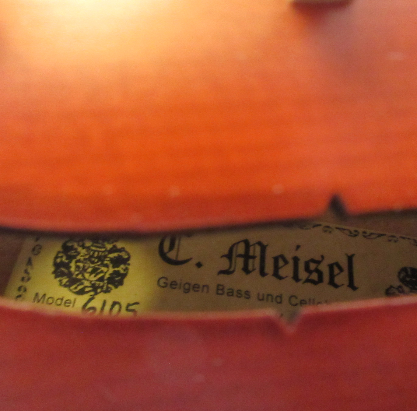 Meisel Mozart Model 6105 4/4 Violin - Image 15