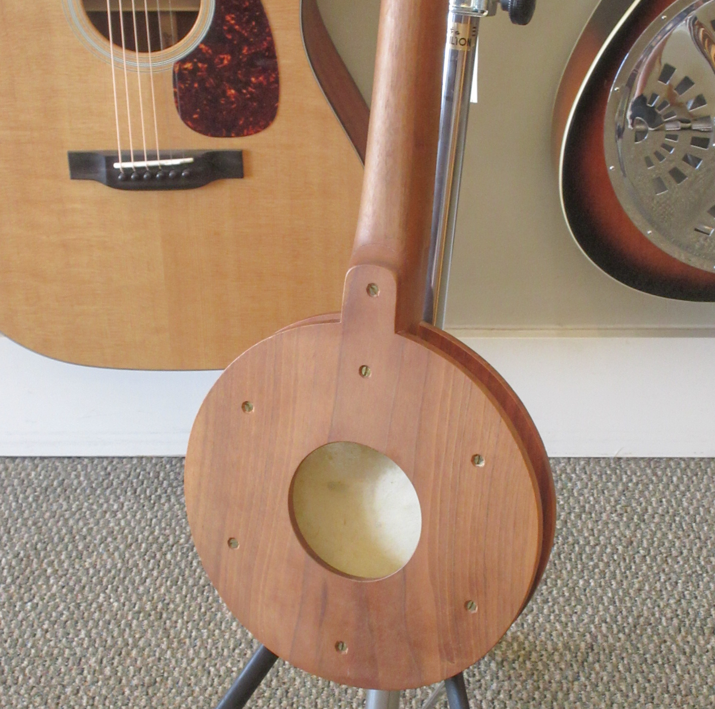 Stanley Hicks/David Love Fretted Folk Banjo 1980 - Image 11