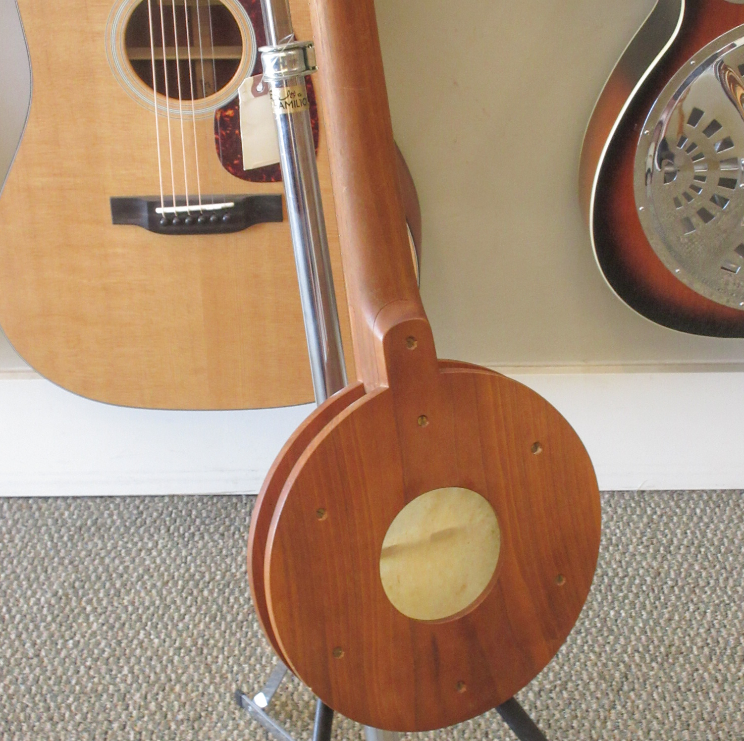 Stanley Hicks/David Love Fretted Folk Banjo 1980 - Image 10