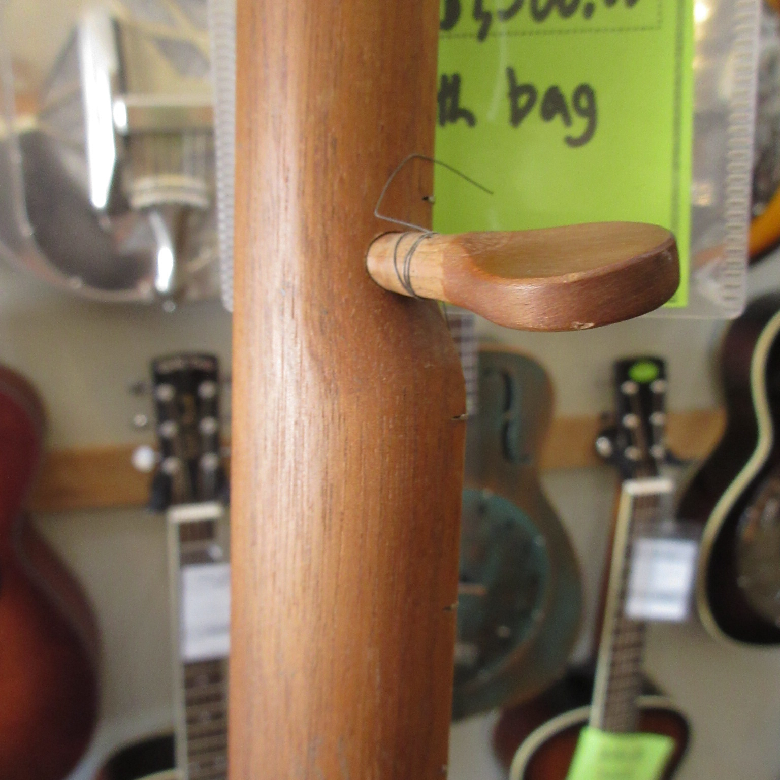 Stanley Hicks/David Love Fretted Folk Banjo 1980 - Image 13