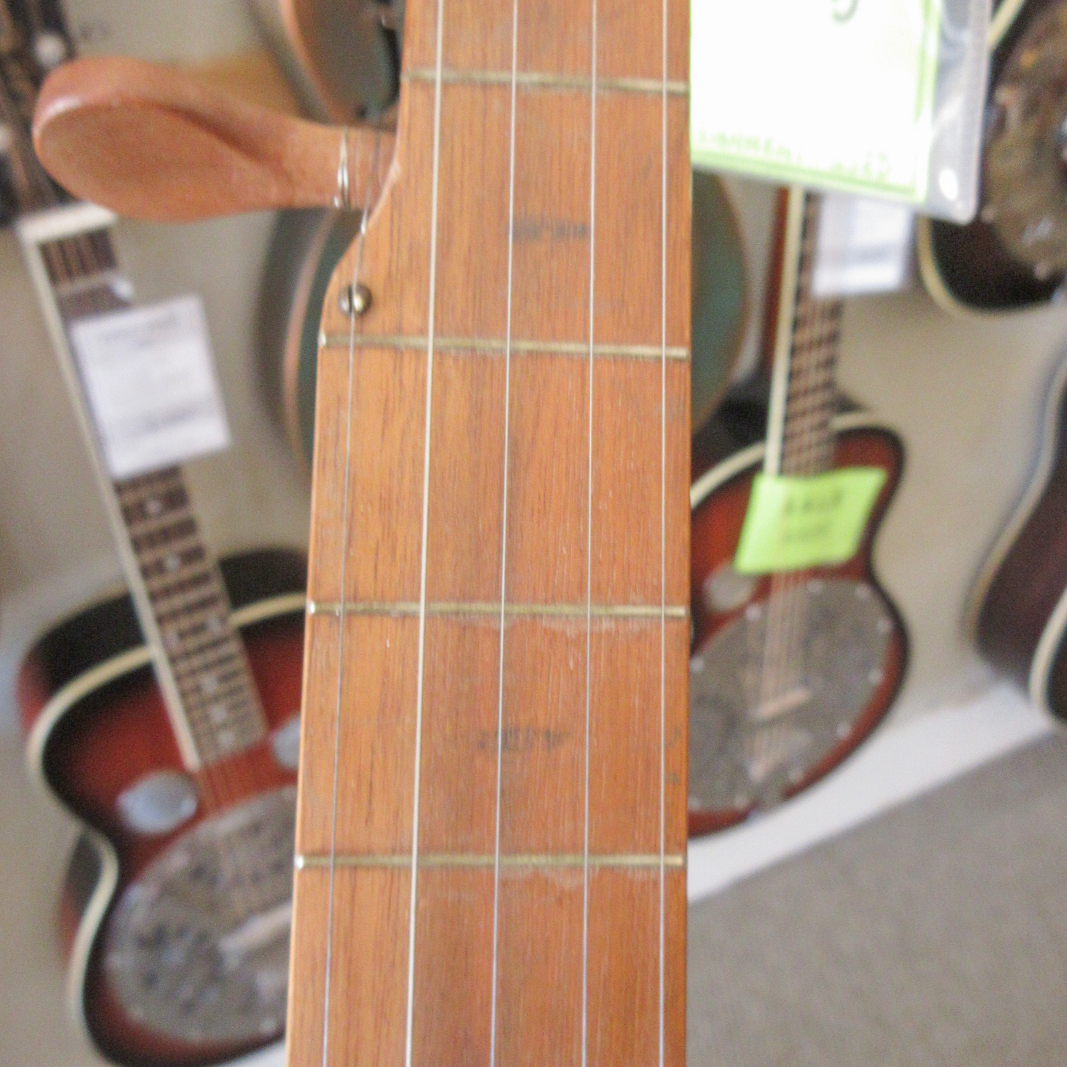 Stanley Hicks/David Love Fretted Folk Banjo 1980 - Image 14