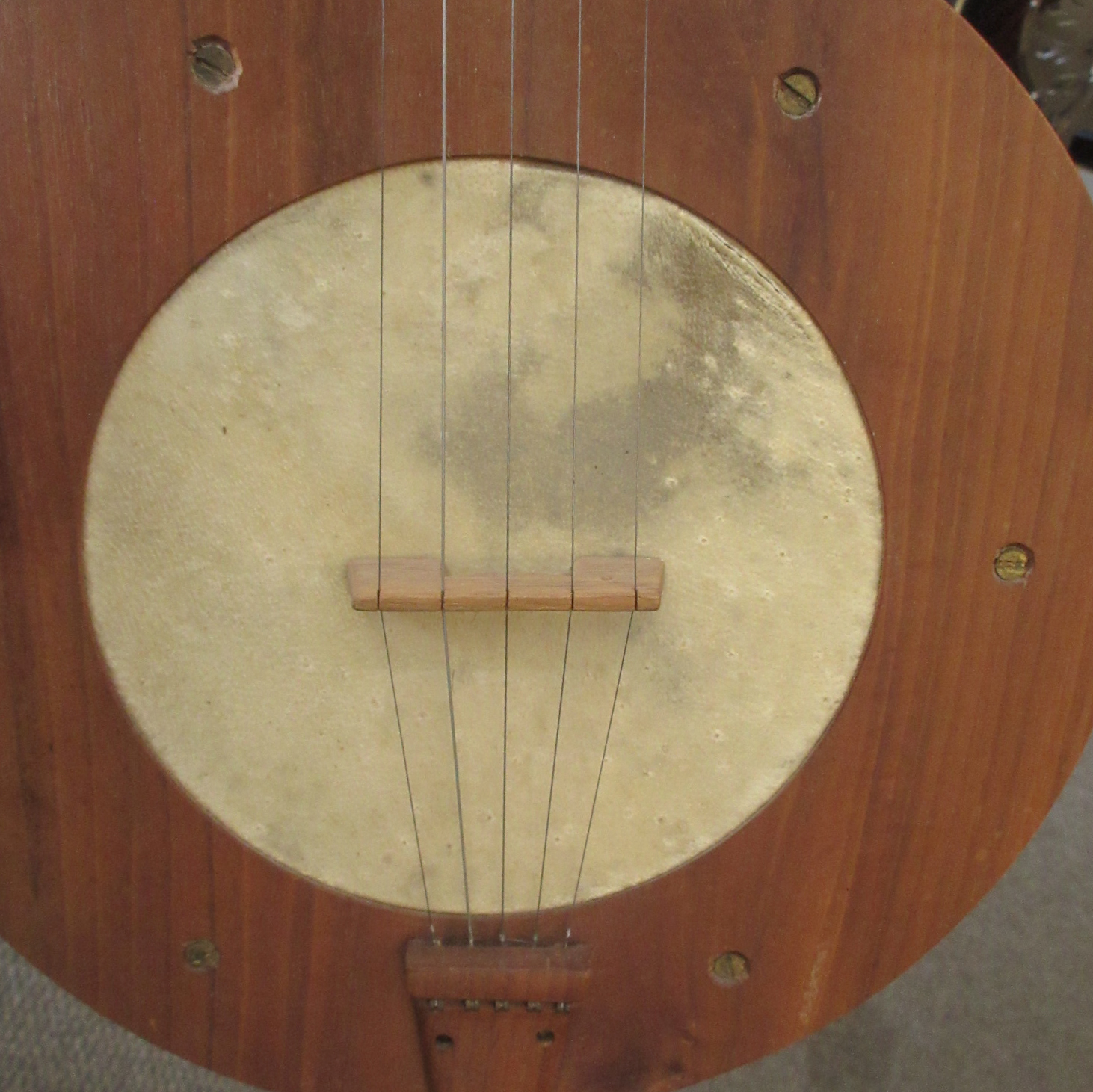 Stanley Hicks/David Love Fretted Folk Banjo 1980 - Image 15