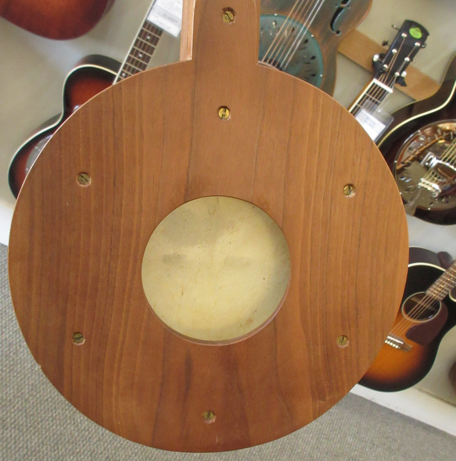 Stanley Hicks/David Love Fretted Folk Banjo 1980 - Image 16