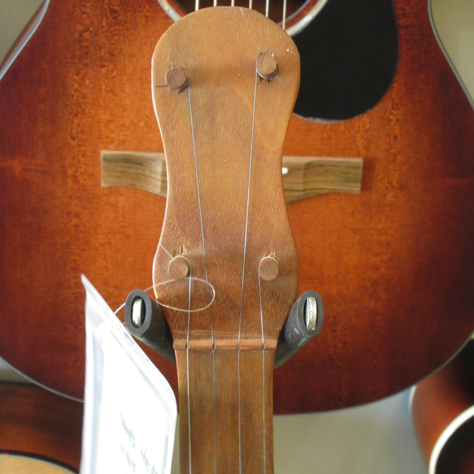 Stanley Hicks Fretless Folk Banjo 1974 - Image 7