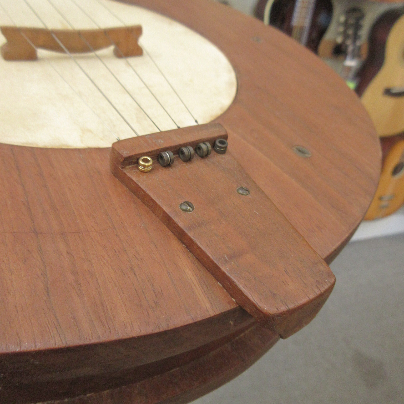 Stanley Hicks Fretless Folk Banjo 1974 - Image 16