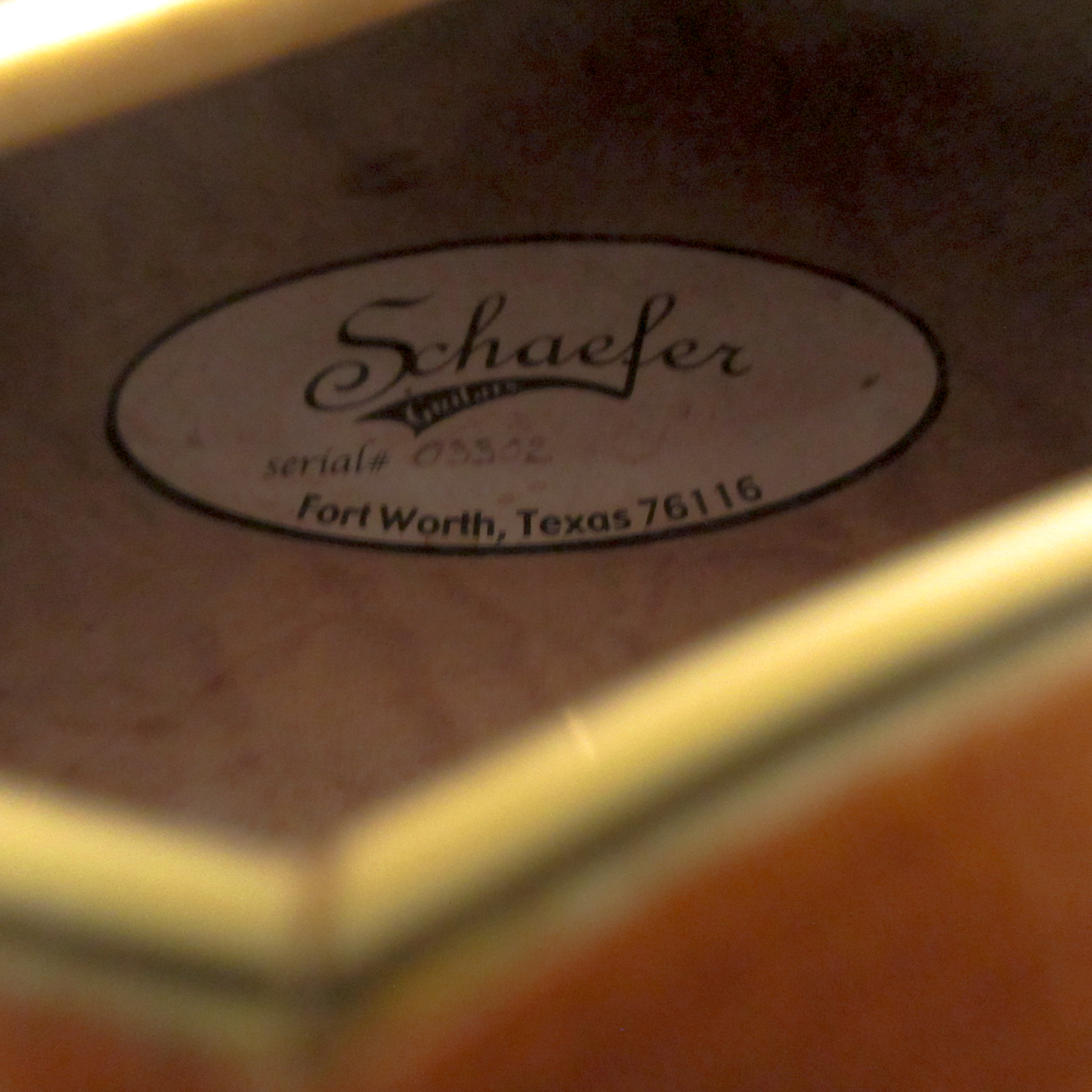 Schaefer Archtop Model 16 2002 - Image 49