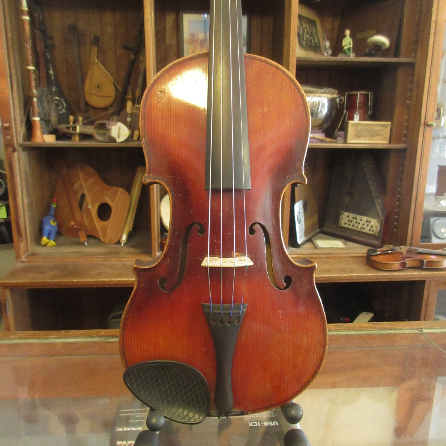 Unlabeled German 4/4 Violin - Image 5