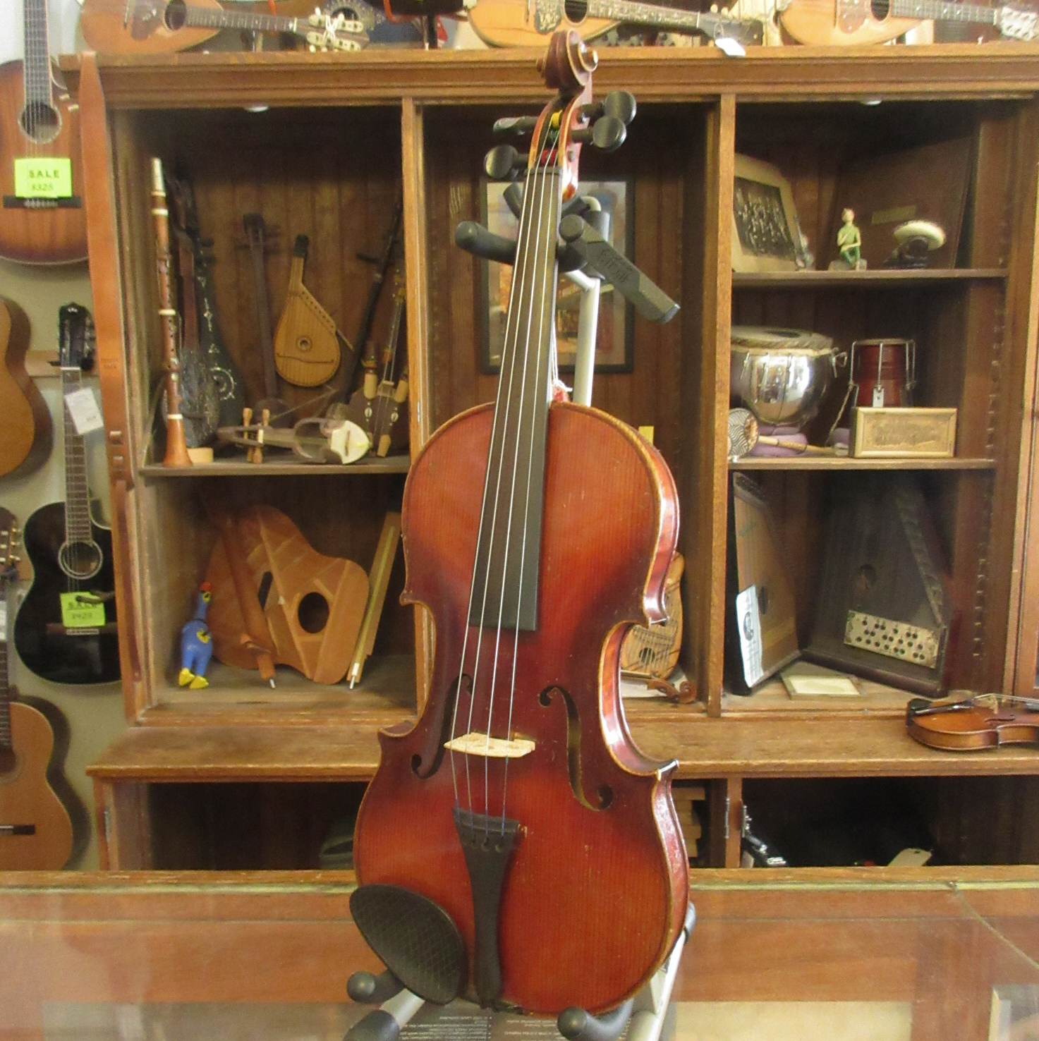 Unlabeled German 4/4 Violin - Image 3