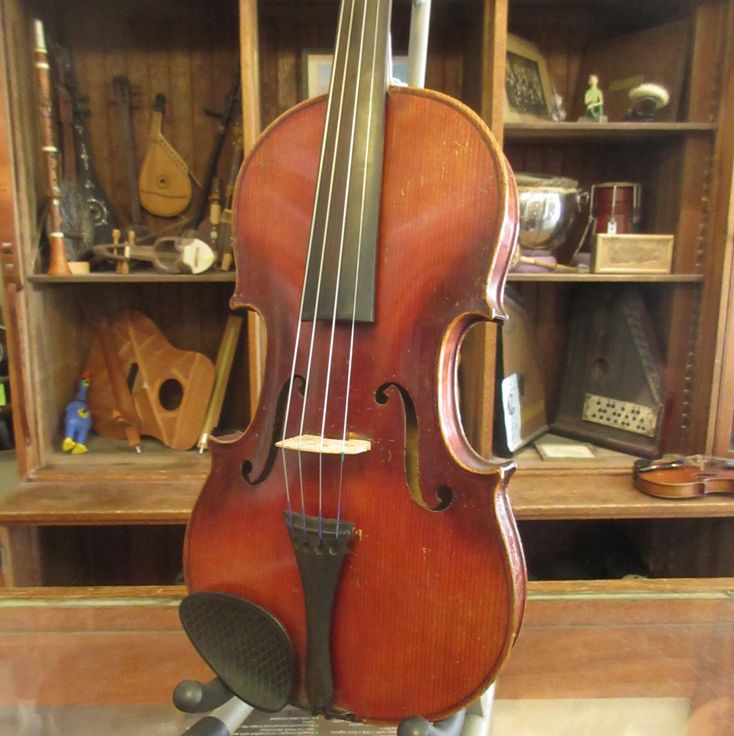 Unlabeled German 4/4 Violin - Image 6