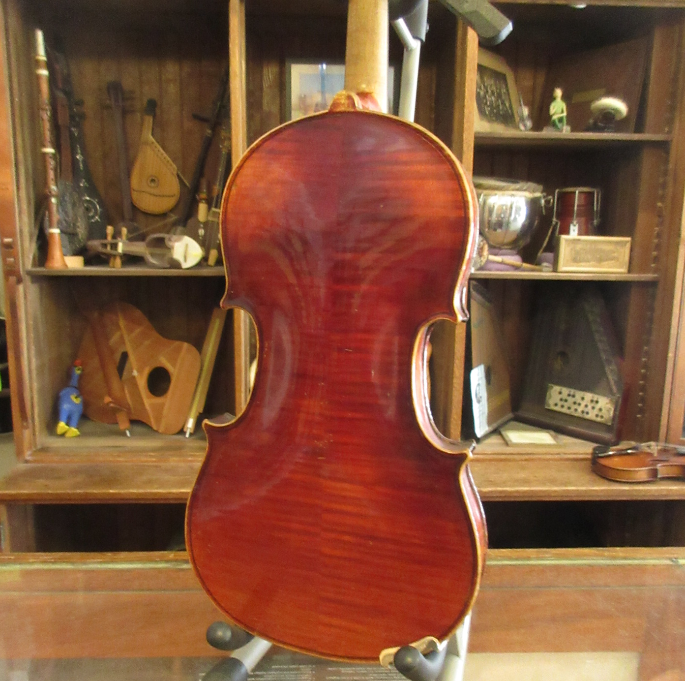 Unlabeled German 4/4 Violin - Image 11