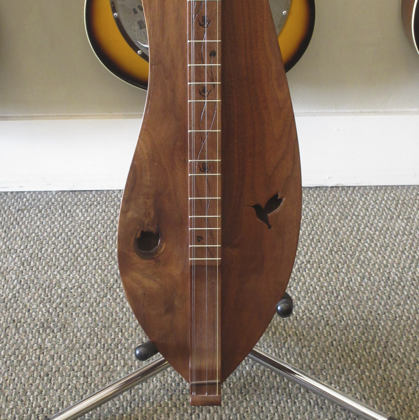 Warren May Hummingbird Mountain Dulcimer - Image 5