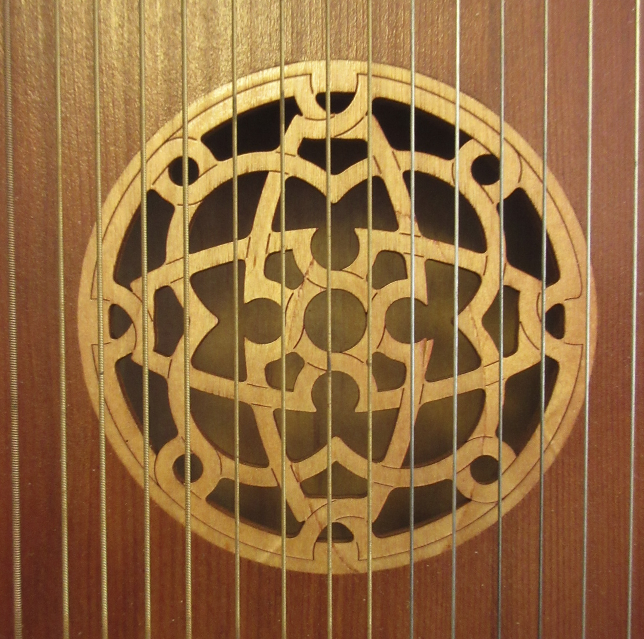 Angel Harps Redwood Therapy Harp (Therapy Harp) - Image 5