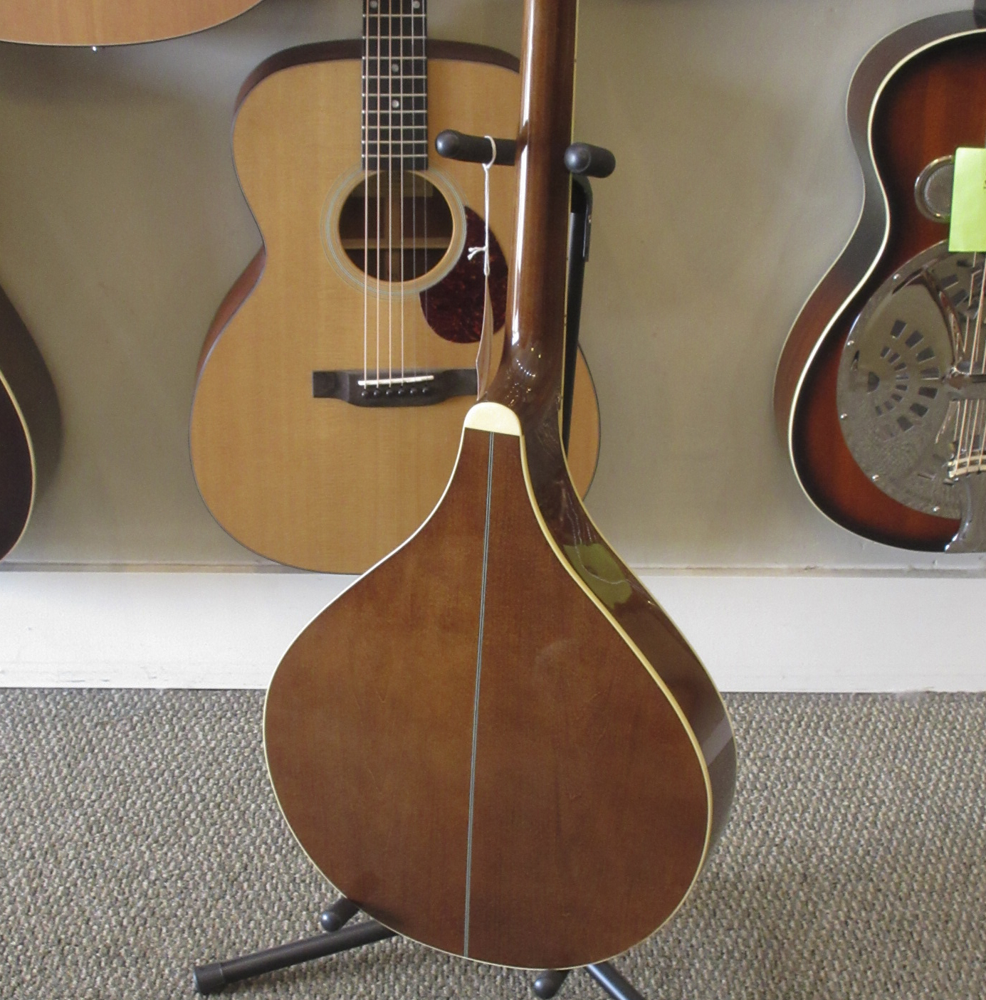 Trinity College TM-375 Standard Irish Bouzouki - Natural Top - Image 11