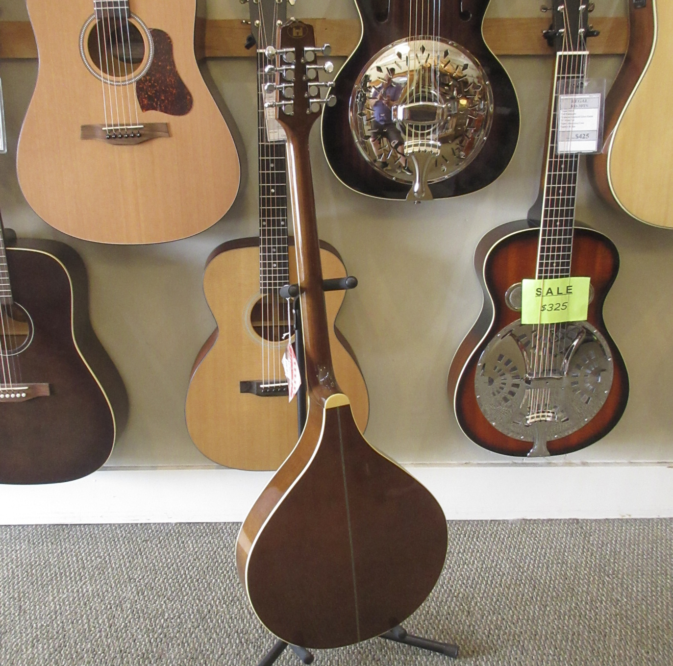 Trinity College TM-375 Standard Irish Bouzouki - Natural Top - Image 8
