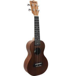 Amahi UK130 Select Mahogany, Elephant/Tree Laser Etched Ukulele, Soprano