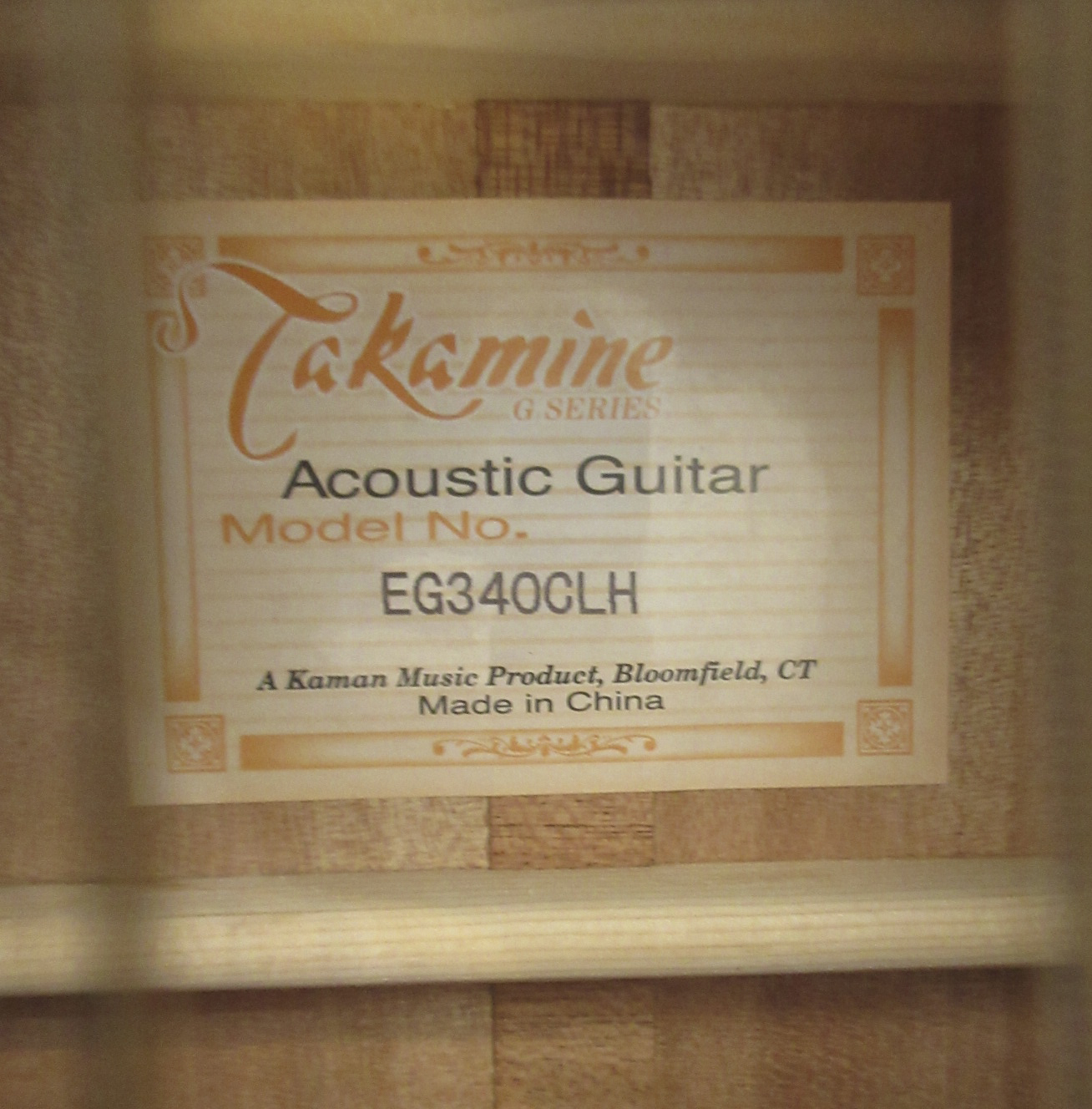 Takamine EG340C-LH - Image 13