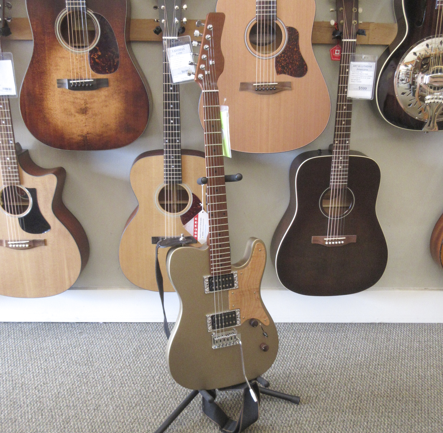 Unlabeled T-Style Electric Guitar Partscaster - Image 2