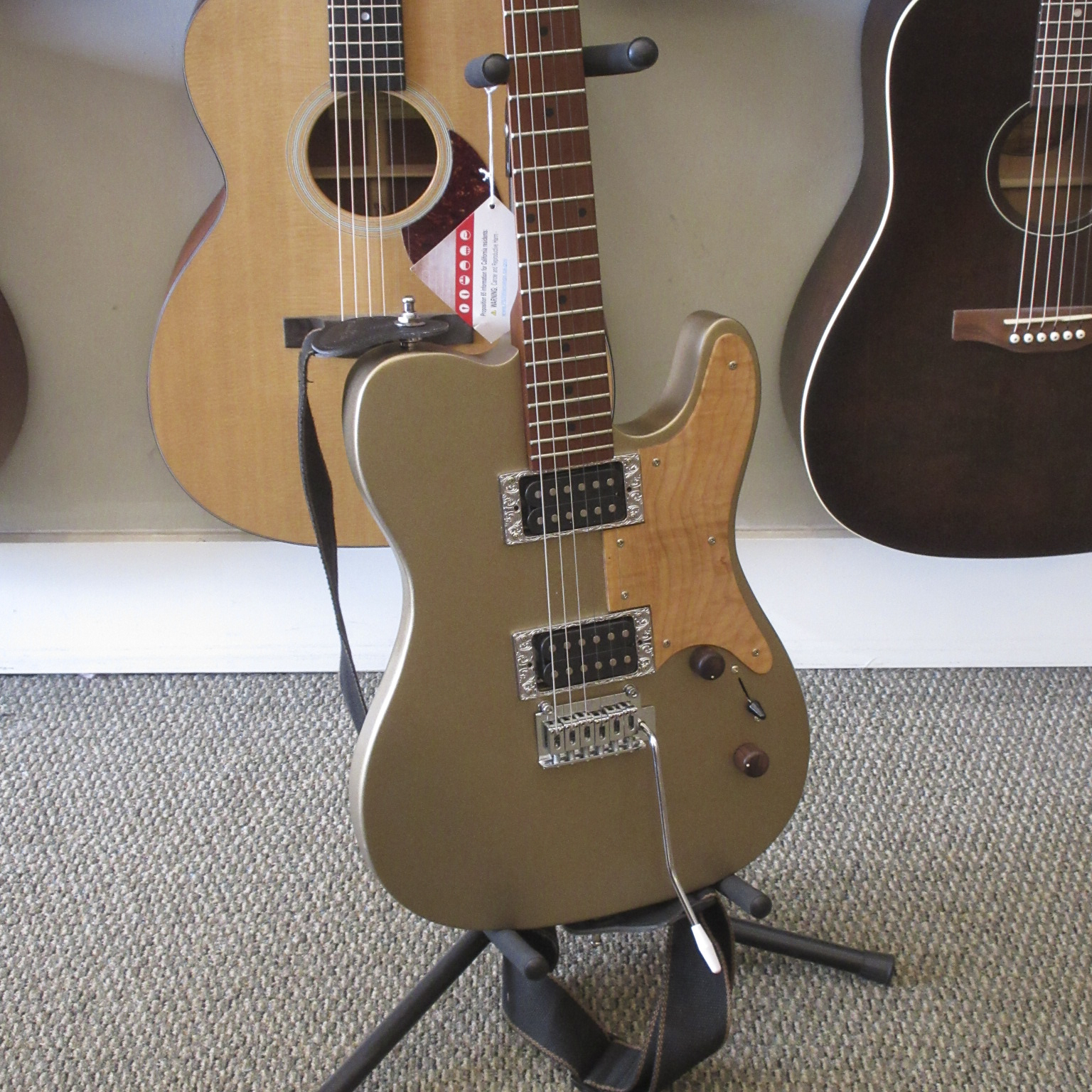 Unlabeled T-Style Electric Guitar Partscaster - Image 4