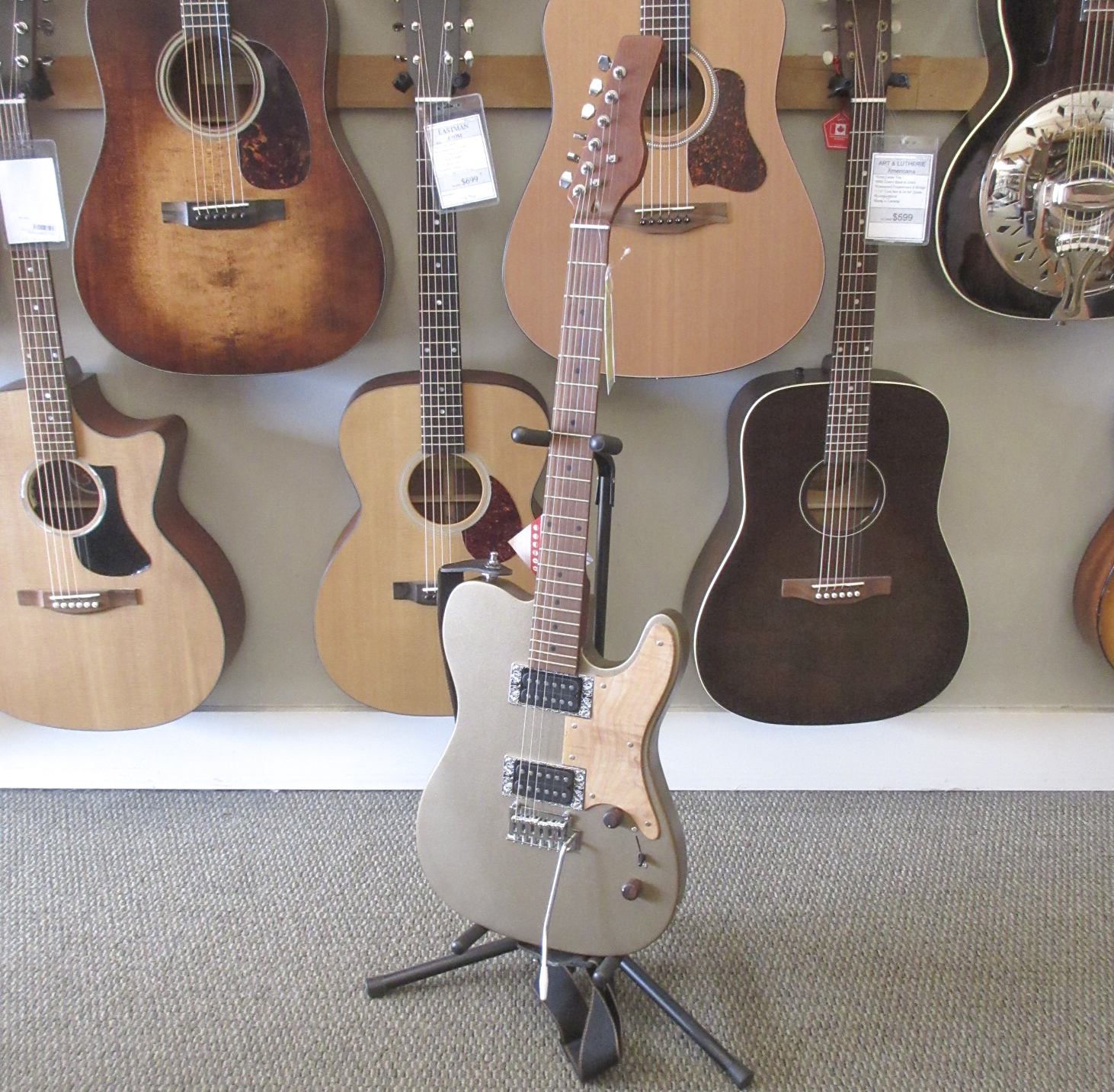 Unlabeled T-Style Electric Guitar Partscaster - Image 3