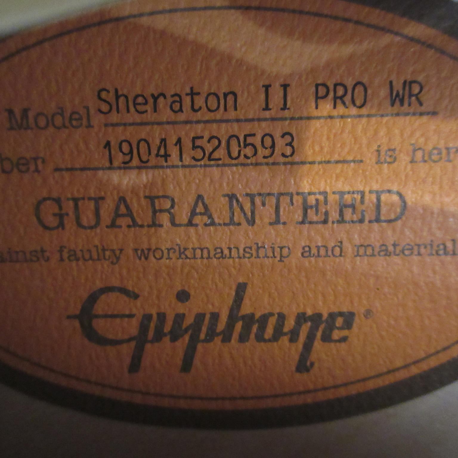 Epiphone Sheraton II Pro 2019 - Image 14