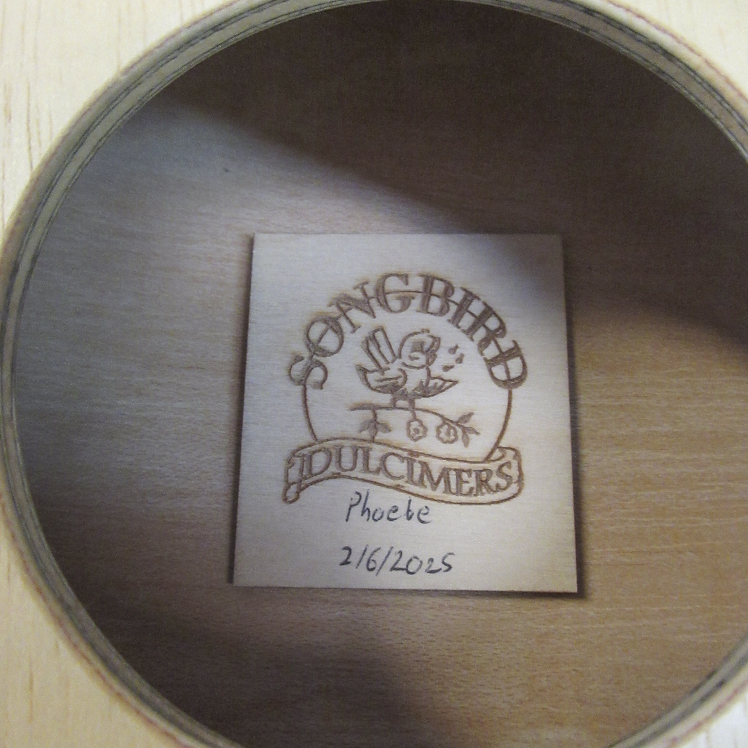 Songbird Phoebe 16/15 Hammered Dulcimer 2025 - Image 12
